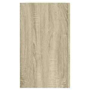 Wandregal Sonoma Eiche 75x35x60 cm