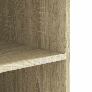 Wandregal Sonoma Eiche 75x35x60 cm