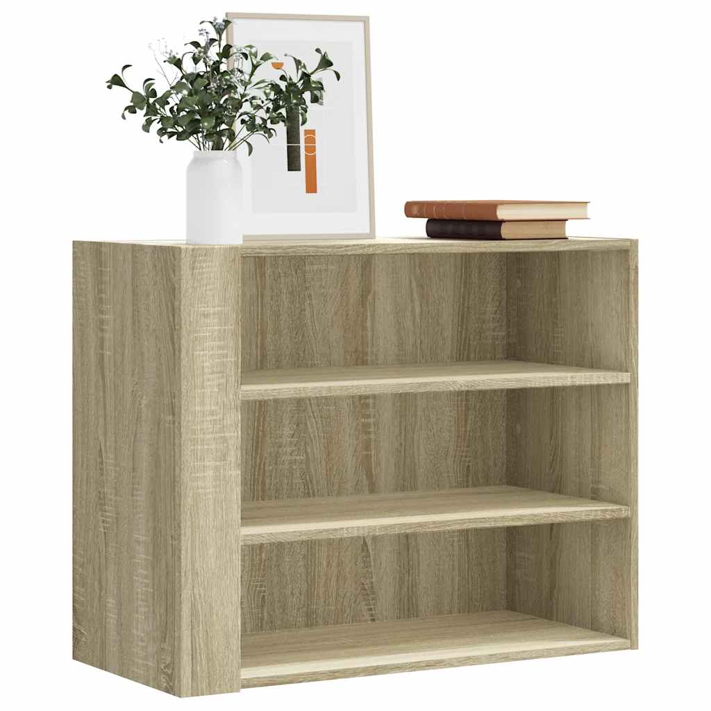 Wandregal Sonoma Eiche 75x35x60 cm