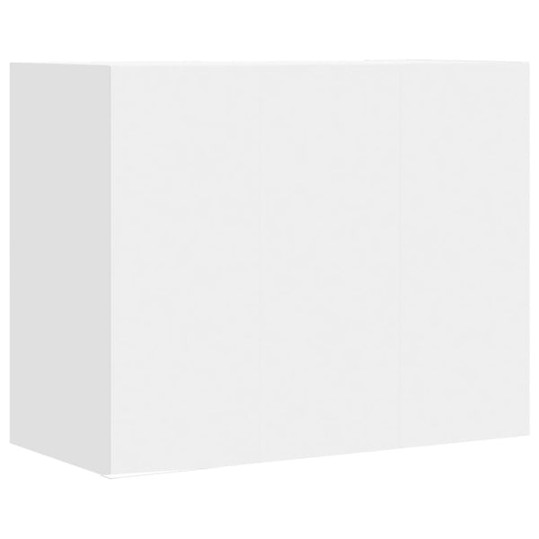 Weißes Wandregal 75x35x60 cm