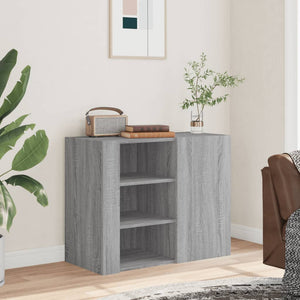 Wandregal Grau Sonoma 75x60 cm
