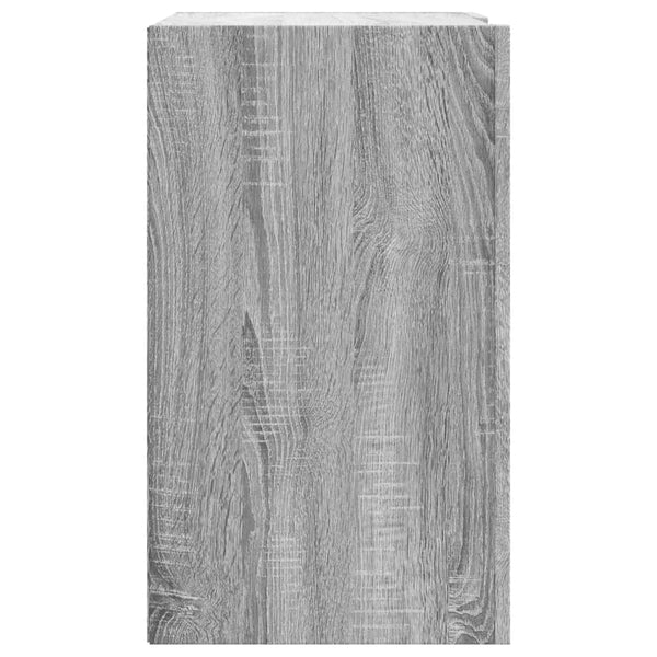 Wandregal Grau Sonoma 75x60 cm