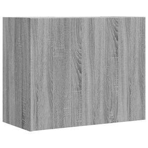 Wandregal Grau Sonoma 75x60 cm