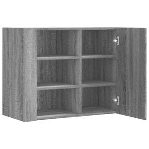 Wandregal Grau Sonoma 75x60 cm