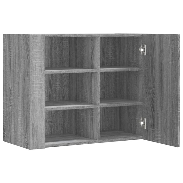 Wandregal Grau Sonoma 75x60 cm