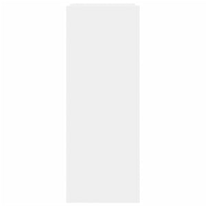 Weißer Schuhschrank Holzwerkstoff 74,5x100 cm