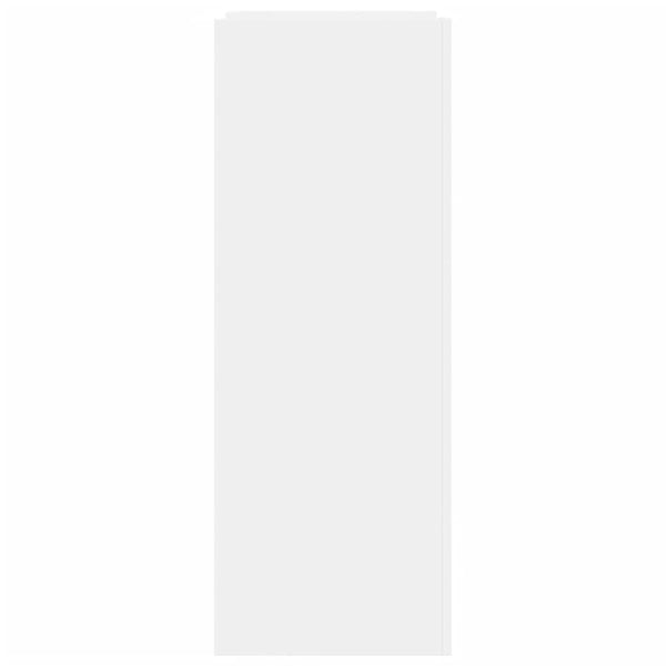 Weißer Schuhschrank Holzwerkstoff 74,5x100 cm