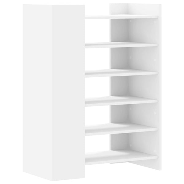 Weißer Schuhschrank Holzwerkstoff 74,5x100 cm