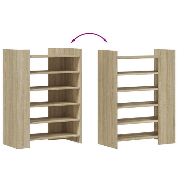 Schuhschrank Sonoma Eiche 74,5x37,5x100 cm