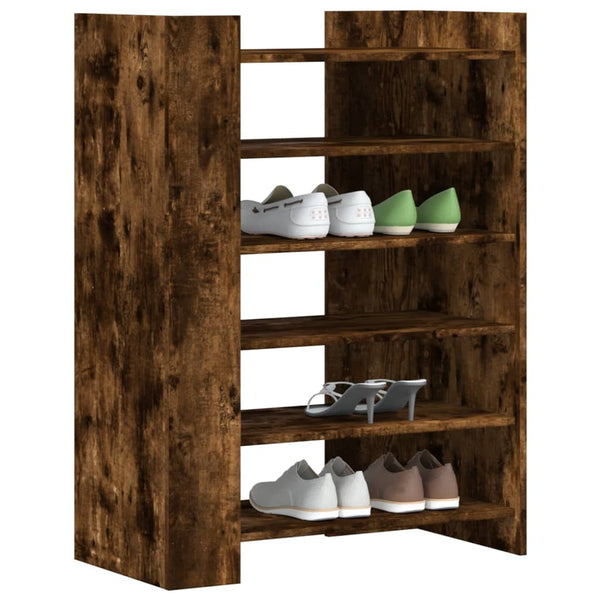Schuhschrank Räuchereiche 74,5x37,5x100 cm