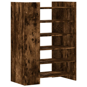 Schuhschrank Räuchereiche 74,5x37,5x100 cm