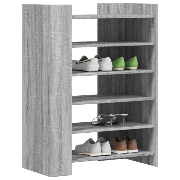 Schuhschrank Grau Sonoma 74,5x37,5x100 cm