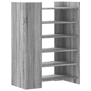 Schuhschrank Grau Sonoma 74,5x37,5x100 cm