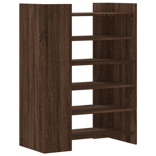 Schuhschrank Braun Eichenoptik