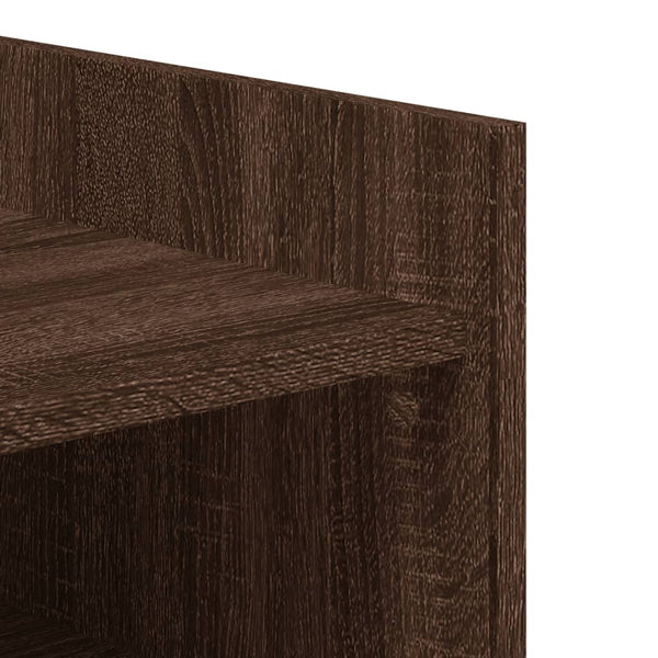 Schuhschrank Braun Eichenoptik