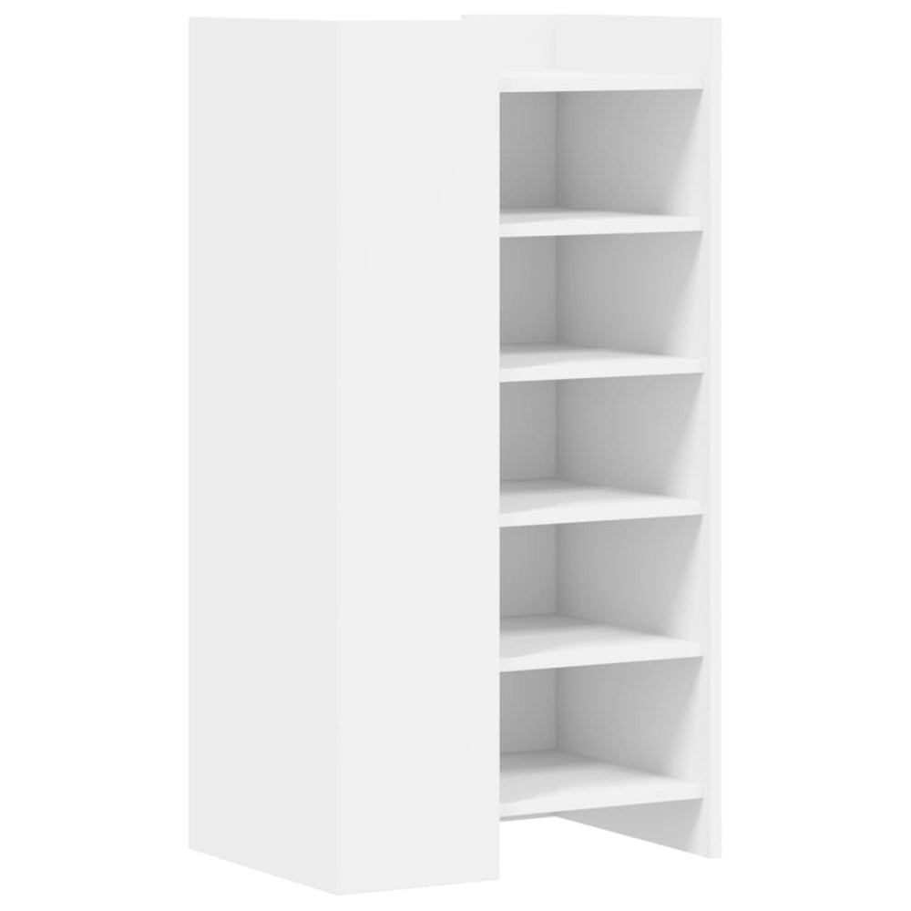 Weißer Schuhschrank 52x37,5x100 cm