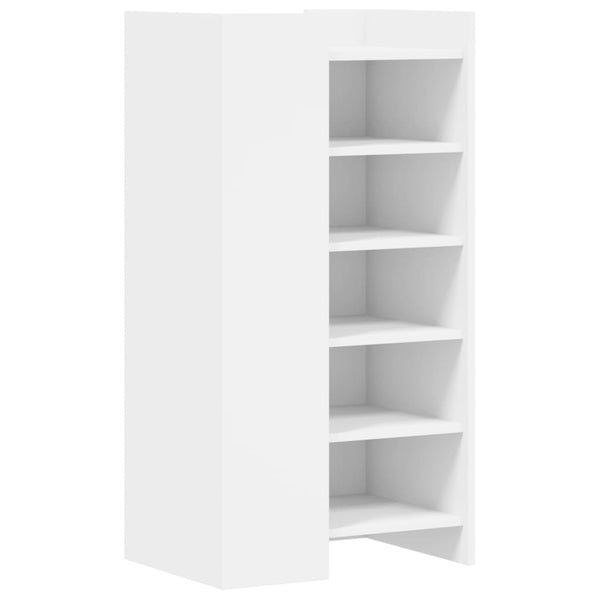 Weißer Schuhschrank 52x37,5x100 cm