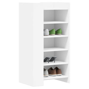 Weißer Schuhschrank 52x37,5x100 cm