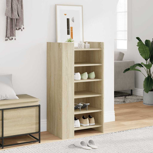 Schuhschrank Sonoma Eiche 52x37,5x100 cm