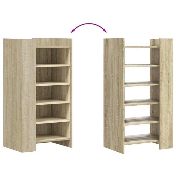 Schuhschrank Sonoma Eiche 52x37,5x100 cm