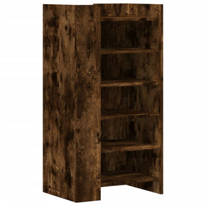 Schuhschrank Räuchereiche 52x37,5x100 cm