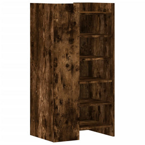 Schuhschrank Räuchereiche 52x37,5x100 cm