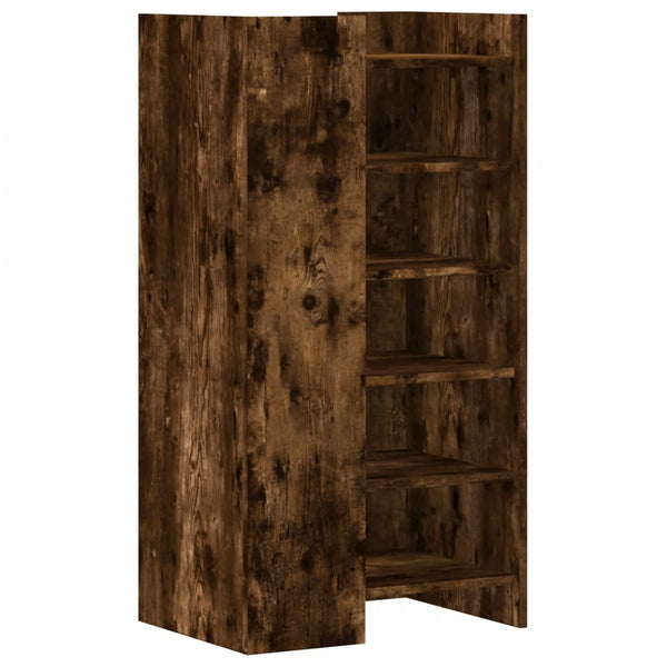 Schuhschrank Räuchereiche 52x37,5x100 cm