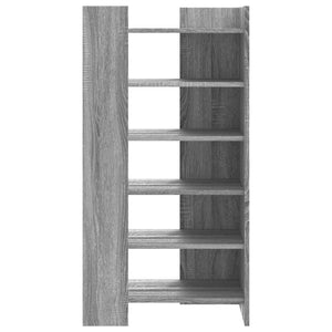 Schuhschrank Grau Sonoma 52x37,5x100 cm