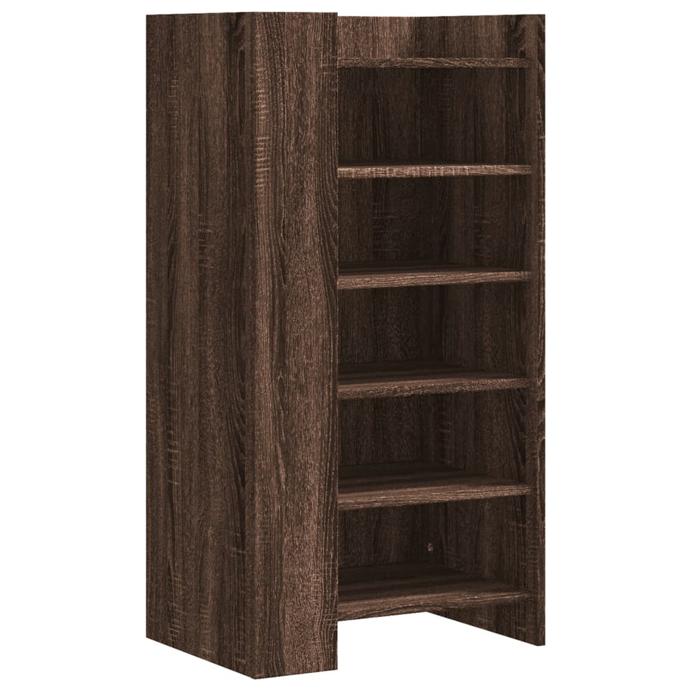 Schuhschrank Braun Eichen-Optik