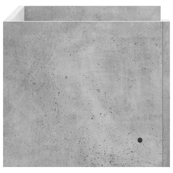 Wandregal Betongrau 70,5 cm