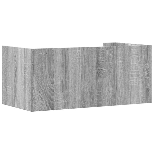 Wandregal Grau Sonoma 70,5 cm