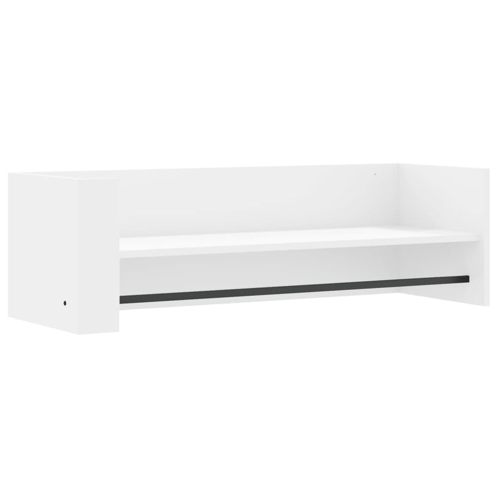 Weißes Wandregal 100 cm