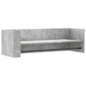 Wandregal Betongrau 100 cm
