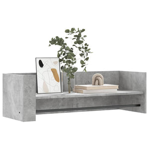 Wandregal Betongrau 100 cm