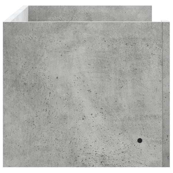 Wandregal Betongrau 100 cm