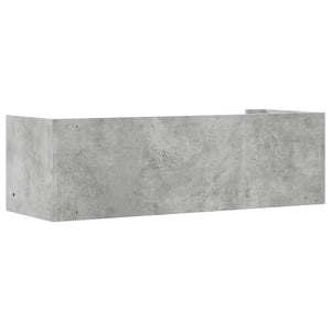 Wandregal Betongrau 100 cm
