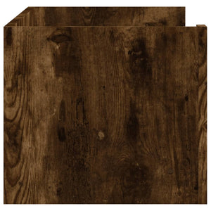 Wandregal Räuchereiche 100 cm