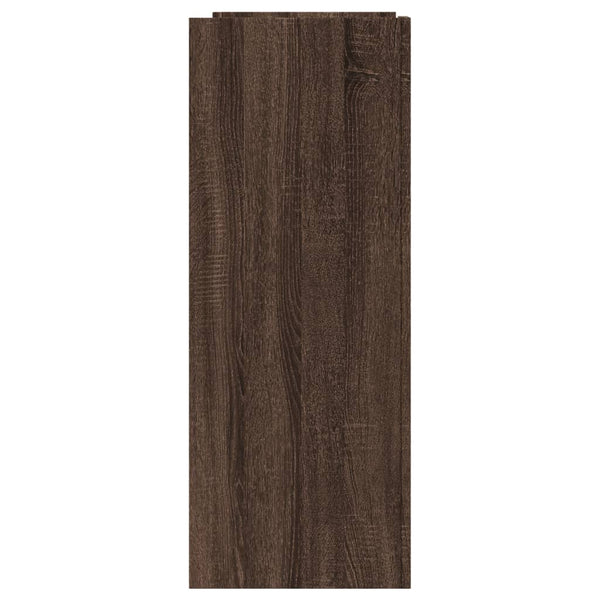 Konsolentisch Braun Eichenoptik 100 cm