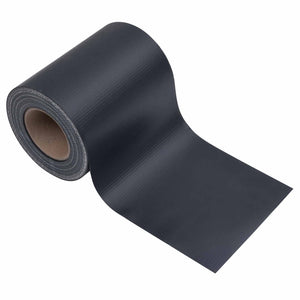Garten Sichtschutz Dunkelgrau PVC 2er Set