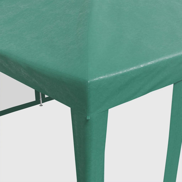 Grünes Partyzelt 6x4 m mit Mesh-Seiten