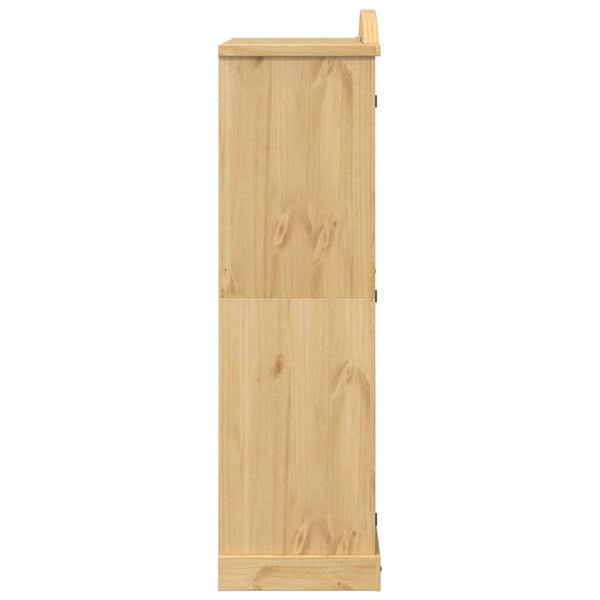 Massivholz Kleiderschrank Kiefer 102x52x186 cm