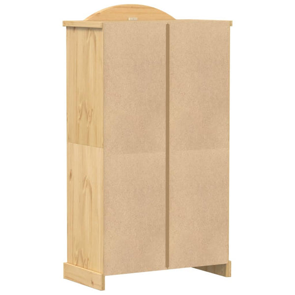 Massivholz Kleiderschrank Kiefer 102x52x186 cm