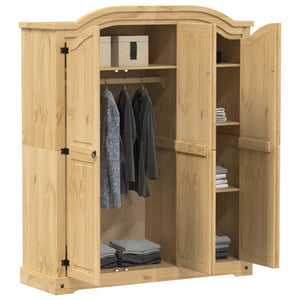 vidaXL Armoire Corona 151,5x52x186 cm Pin massif