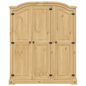 vidaXL Armoire Corona 151,5x52x186 cm Pin massif
