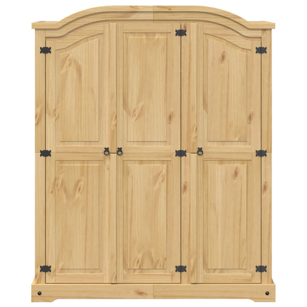 vidaXL Armoire Corona 151,5x52x186 cm Pin massif
