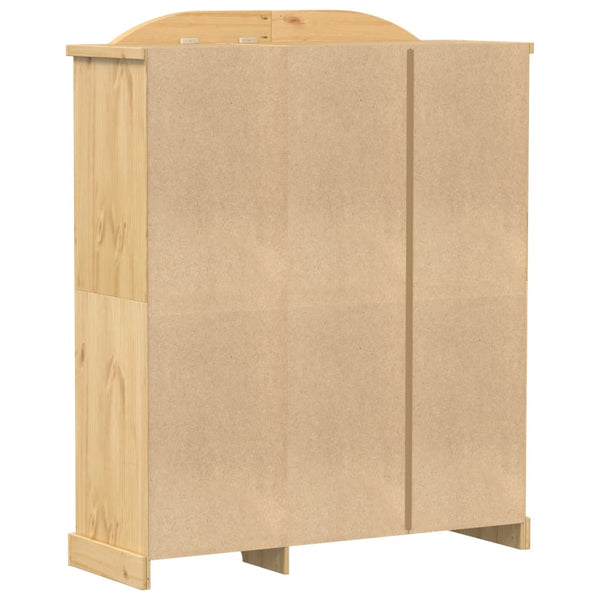 vidaXL Armoire Corona 151,5x52x186 cm Pin massif