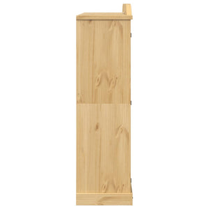 Massivholz Kleiderschrank Kiefer 194 cm