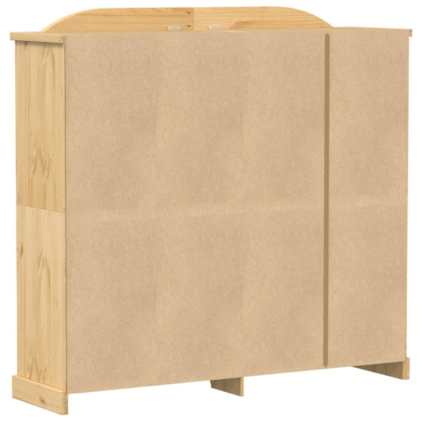 Massivholz Kleiderschrank Kiefer 194 cm