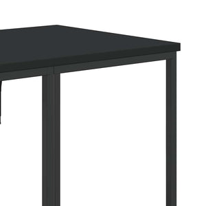 Kleiderständer mit Ablagen, Schwarz