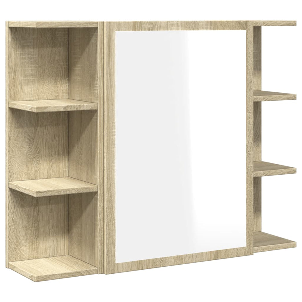 Bad-Spiegelschrank Sonoma-Eiche 80cm